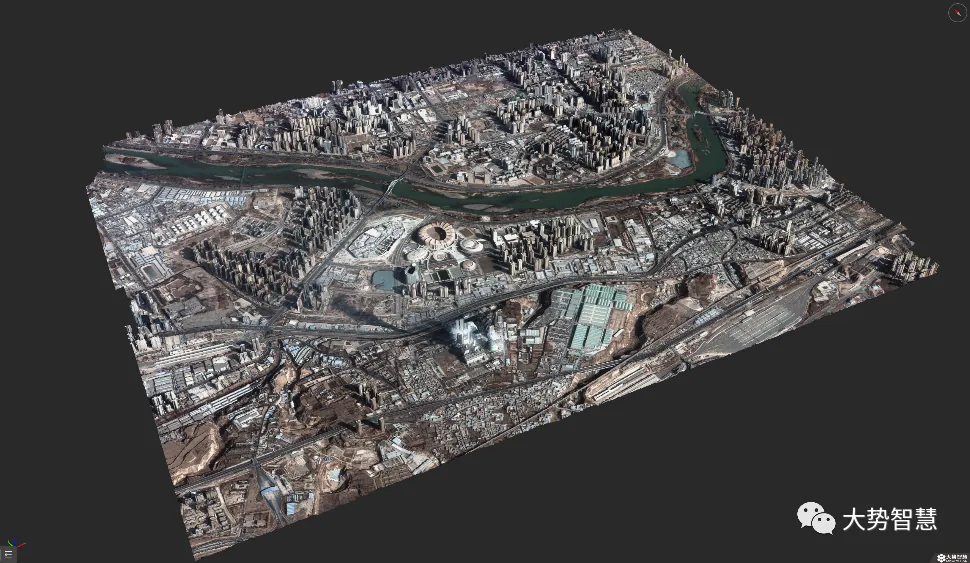 “珞珈三号01星”首个卫星影像三维模型!——重建大师最新成果 - 文章配图 5