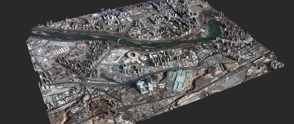 “珞珈三号01星”首个卫星影像三维模型！——重建大师最新成果