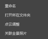 图3.15 点云图层菜单