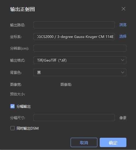 图3.75 输出正射图